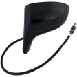 Driver Side Mirror, Manual Adjust, Non-Folding, Non-Heated, Paintable, No Signal Light, No Memory, No Puddle Light, No Auto-Dimming, No Blind Spot Feature