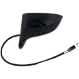 Driver Side Mirror, Manual Adjust, Non-Folding, Non-Heated, Paintable, No Signal Light, No Memory, No Puddle Light, No Auto-Dimming, No Blind Spot Feature