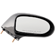 Passenger Side Mirror, Manual Adjust, Non-Folding, Non-Heated, Paintable, No Signal Light, No Memory, No Puddle Light, No Auto-Dimming, No Blind Spot Feature