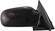 Passenger Side Mirror, Power, Manual Folding, Non-Heated, Paintable, No Signal Light, No Memory, No Puddle Light, No Auto-Dimming, No Blind Spot Feature