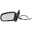 Driver Side Mirror, Manual Adjust, Manual Folding, Non-Heated, Paintable, No Signal Light, No Memory, No Puddle Light, No Auto-Dimming, No Blind Spot Feature