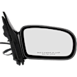 Passenger Side Mirror, Manual Adjust, Manual Folding, Non-Heated, Paintable, No Signal Light, No Memory, No Puddle Light, No Auto-Dimming, No Blind Spot Feature