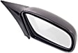 Passenger Side Mirror, Manual Adjust, Manual Folding, Non-Heated, Paintable, No Signal Light, No Memory, No Puddle Light, No Auto-Dimming, No Blind Spot Feature