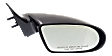 Passenger Side Mirror, Manual Adjust, Non-Folding, Non-Heated, Paintable, No Signal Light, No Memory, No Puddle Light, No Auto-Dimming, No Blind Spot Feature