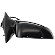 Passenger Side Mirror, Power, Manual Folding, Heated, Paintable, No Signal Light, No Memory, No Puddle Light, No Auto-Dimming, No Blind Spot Feature