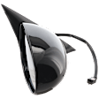 Passenger Side Mirror, Power, Manual Folding, Heated, Paintable, No Signal Light, No Memory, No Puddle Light, No Auto-Dimming, No Blind Spot Feature