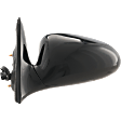 Driver Side Mirror, Power, Manual Folding, Non-Heated, Paintable, No Signal Light, No Memory, No Puddle Light, No Auto-Dimming, No Blind Spot Feature