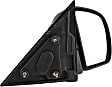 Passenger Side Mirror, Manual Adjust, Manual Folding, Non-Heated, Textured Black, No Signal Light, No Memory, No Puddle Light, No Auto-Dimming, No Blind Spot Feature