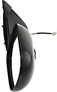 Passenger Side Mirror, Power, Manual Folding, Non-Heated, Paintable, No Signal Light, No Memory, No Puddle Light, No Auto-Dimming, No Blind Spot Feature