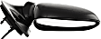 Passenger Side Mirror, Power, Manual Folding, Non-Heated, Paintable, No Signal Light, No Memory, No Puddle Light, No Auto-Dimming, No Blind Spot Feature