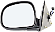 Driver Side Mirror, Power, Manual Folding, Non-Heated, Paintable, No Signal Light, No Memory, No Puddle Light, No Auto-Dimming, No Blind Spot Feature