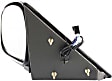 Driver Side Mirror, Power, Manual Folding, Non-Heated, Paintable, No Signal Light, No Memory, No Puddle Light, No Auto-Dimming, No Blind Spot Feature