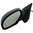 Driver Side Mirror, Power Adjust, Heated, Power Folding, With 1 Chrome and 1 Paintable Cap, In-glass Signal Light, With Memory, No Puddle Light, With Auto-Dim, No Blind Spot Feature