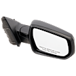 Passenger Side Mirror, Power Adjust, Manual Folding, Non-Heated, Textured Black, No Signal Light, No Memory, No Puddle Light, No Auto-Dimming, No Blind Spot Feature