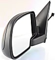 Driver Side Mirror, Power Adjust, Manual Folding, Non-Heated, Paintable, No Signal Light, No Memory, No Puddle Light, No Auto-Dimming, No Blind Spot Feature