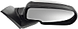 Passenger Side Mirror, Manual Adjust, Manual Folding, Non-Heated, Chrome, No Signal Light, No Memory, No Puddle Light, No Auto-Dimming, No Blind Spot Feature