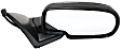 Passenger Side Mirror, Power, Manual Folding, Non-Heated, Chrome, No Signal Light, No Memory, No Puddle Light, No Auto-Dimming, No Blind Spot Feature