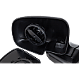 2005 Chevrolet Silverado 1500 Base - Driver Side Mirror, Manual Adjust, Non-Heated, Textured Black, Manual Folding, No Signal Light, No Blind Spot Feature, No Memory, No Puddle Light, No Auto-Dimming, Extended Cab Pickup