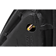 2004 Chevrolet Silverado 1500 Base - Passenger Side Mirror, Manual Adjust, Non-Heated, Textured Black, Manual Folding, No Signal Light, No Blind Spot Feature, No Memory, No Puddle Light, No Auto-Dimming