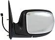 Driver Side Mirror, Power Adjust, Manual Folding, Heated, Chrome, No Signal Light, No Memory, No Puddle Light, No Auto-Dimming, No Blind Spot Feature