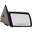 Passenger Side Mirror, Manual Adjust, Non-Folding, Non-Heated, Paintable, No Signal Light, No Memory, No Puddle Light, No Auto-Dimming, No Blind Spot Feature