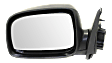 Driver Side Mirror, Power Adjust, Manual Folding, Non-Heated, Textured Black, No Signal Light, No Memory, No Puddle Light, No Auto-Dimming, No Blind Spot Feature