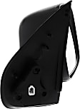 Passenger Side Mirror, Power Adjust, Manual Folding, Non-Heated, Textured Black, No Signal Light, No Memory, No Puddle Light, No Auto-Dimming, No Blind Spot Feature