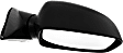 Passenger Side Mirror, Power Adjust, Manual Folding, Non-Heated, Textured Black, No Signal Light, No Memory, No Puddle Light, No Auto-Dimming, No Blind Spot Feature