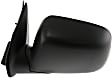 Driver Side Mirror, Manual Adjust, Manual Folding, Non-Heated, Textured Black, No Signal Light, No Memory, No Puddle Light, No Auto-Dimming, No Blind Spot Feature