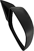 Passenger Side Mirror, Manual Adjust, Manual Folding, Non-Heated, Textured Black, No Signal Light, No Memory, No Puddle Light, No Auto-Dimming, No Blind Spot Feature