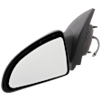 Driver Side Mirror, Power Adjust, Non-Folding, Non-Heated, Paintable, No Signal Light, No Memory, No Puddle Light, No Auto-Dimming, No Blind Spot Feature, 4 Door Sedan