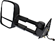 Driver Side Mirror, Power, Heated, Textured Black, Manual Folding