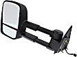 Driver Side Mirror, Power, Heated, Textured Black, Manual Folding