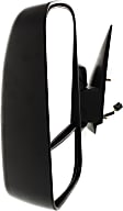 Driver Side Mirror, Power, Heated, Textured Black, Manual Folding
