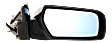 Passenger Side Mirror, Power, Manual Folding, Heated, Paintable, No Signal Light, With memory, No Puddle Light, No Auto-Dimming, No Blind Spot Feature