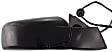 Passenger Side Mirror, Power, Manual Folding, Heated, Paintable, No Signal Light, With memory, No Puddle Light, No Auto-Dimming, No Blind Spot Feature