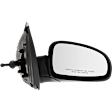 Passenger Side Mirror, Manual Adjust, Manual Folding, Non-Heated, Paintable, No Signal Light, No Memory, No Puddle Light, No Auto-Dimming, No Blind Spot Feature