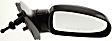 Passenger Side Mirror, Manual Adjust, Manual Folding, Non-Heated, Paintable, No Signal Light, No Memory, No Puddle Light, No Auto-Dimming, No Blind Spot Feature