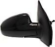 Passenger Side Mirror, Manual Adjust, Manual Folding, Non-Heated, Paintable, No Signal Light, No Memory, No Puddle Light, No Auto-Dimming, No Blind Spot Feature