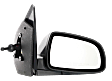 Passenger Side Mirror, Manual Adjust, Non-Heated, Manual Folding, Paintable, No Signal Light, No Memory, No Puddle Light, No Auto-Dim, No Blind Spot Feature
