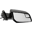 Passenger Side Mirror, Power, Manual Folding, Heated, Paintable, In-housing Signal Light, No Memory, No Puddle Light, No Auto-Dimming, No Blind Spot Feature, 6 Cyl., 3.6L Engine
