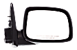 Passenger Side Mirror, Power Adjust, Manual Folding, Heated, Paintable, No Signal Light, No Memory, No Puddle Light, No Auto-Dimming, No Blind Spot Feature