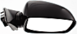 Passenger Side Mirror, Power Adjust, Manual Folding, Heated, Paintable, No Signal Light, No Memory, No Puddle Light, No Auto-Dimming, No Blind Spot Feature