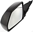 Driver Side Mirror, Power Adjust, Manual Folding, Heated, Paintable, No Signal Light, No Memory, No Puddle Light, No Auto-Dimming, No Blind Spot Feature