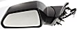 Driver Side Mirror, Power Adjust, Manual Folding, Heated, Paintable, No Signal Light, No Memory, No Puddle Light, No Auto-Dimming, No Blind Spot Feature