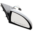 Passenger Side Mirror, Power Adjust, Non-Folding, Heated, Paintable, No Signal Light, No Memory, No Puddle Light, No Auto-Dimming, No Blind Spot Feature