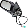 Driver Side Mirror, Power Adjust, Manual Folding, Non-Heated, Textured Black, No Signal Light, No Memory, No Puddle Light, No Auto-Dimming, No Blind Spot Feature, Type 2