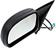 Driver Side Mirror, Power Adjust, Manual Folding, Non-Heated, Textured Black, No Signal Light, No Memory, No Puddle Light, No Auto-Dimming, No Blind Spot Feature, Type 2