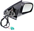 Passenger Side Mirror, Power Adjust, Manual Folding, Non-Heated, Textured Black, No Signal Light, No Memory, No Puddle Light, No Auto-Dimming, No Blind Spot Feature, Type 2
