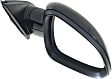 Passenger Side Mirror, Power Adjust, Manual Folding, Heated, Paintable, No Signal Light, No Memory, No Puddle Light, No Auto-Dimming, No Blind Spot Feature